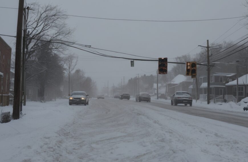 Ontario Blizzard Warnings